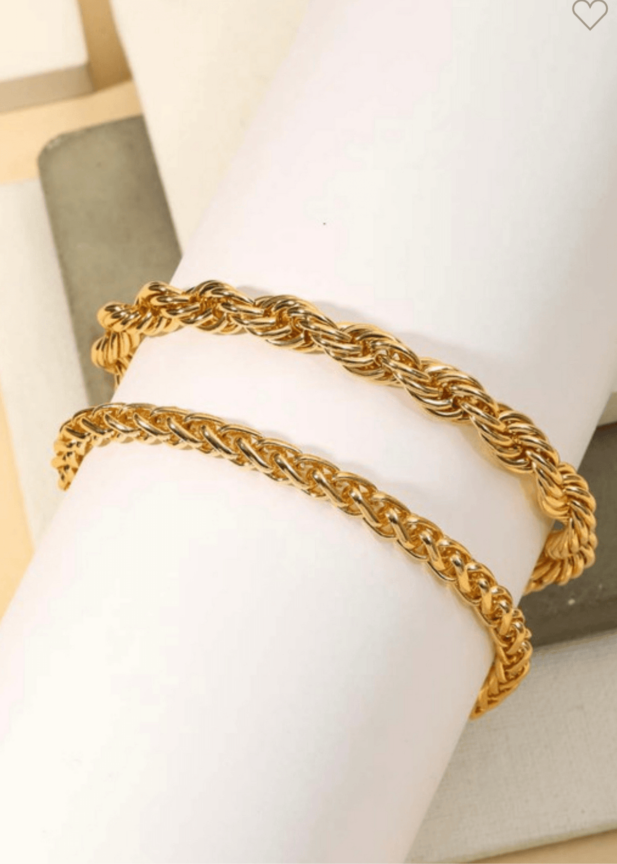 Get trendy with Rope Bracelet [set of 2] - Accessories available at ELLE TENAJ. Grab yours for $10 today!