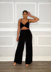 Get trendy with Boss Babe Black Pants Set - Sets available at ELLE TENAJ. Grab yours for $69.00 today!