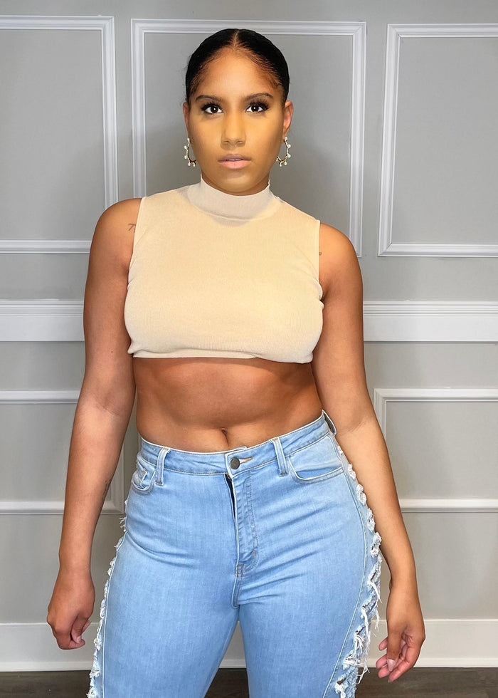 Get trendy with Sunny Side Pale Yellow Detailed Crop Top - Tops available at ELLE TENAJ. Grab yours for $20 today!