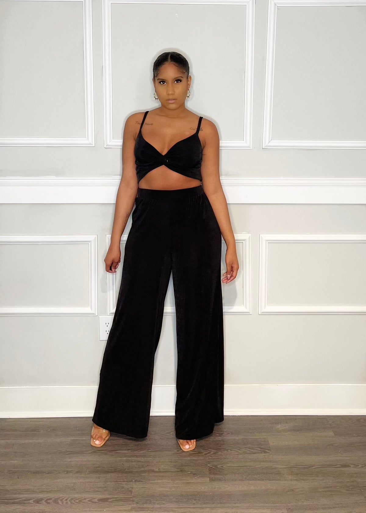 Get trendy with Boss Babe Black Pants Set - Sets available at ELLE TENAJ. Grab yours for $69.00 today!